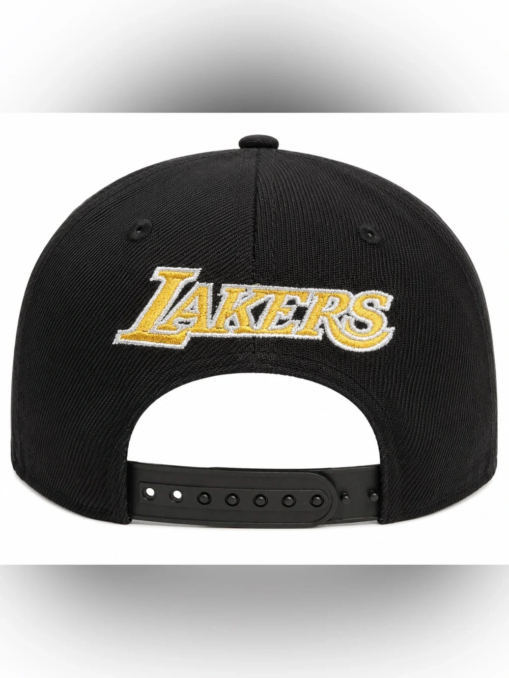 Ultra Game NBA Los Angeles Lakers Snapback Hat Black Purple Logo OSFM